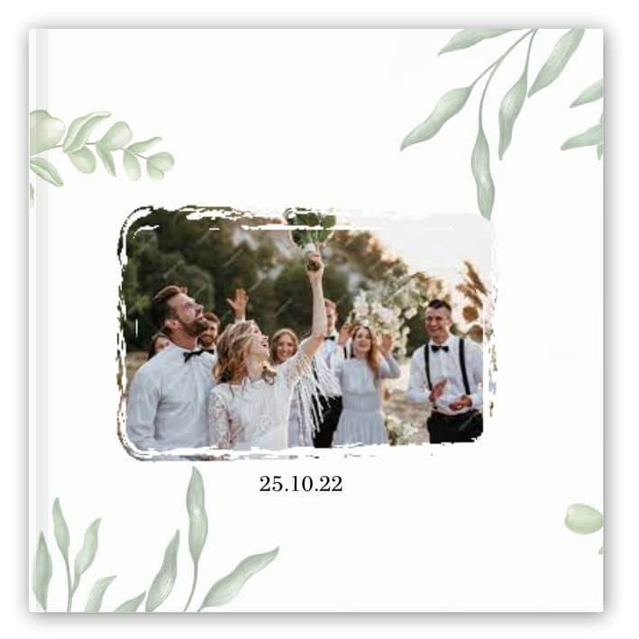 Ψηφιακό άλμπουμ Wedding Leaves