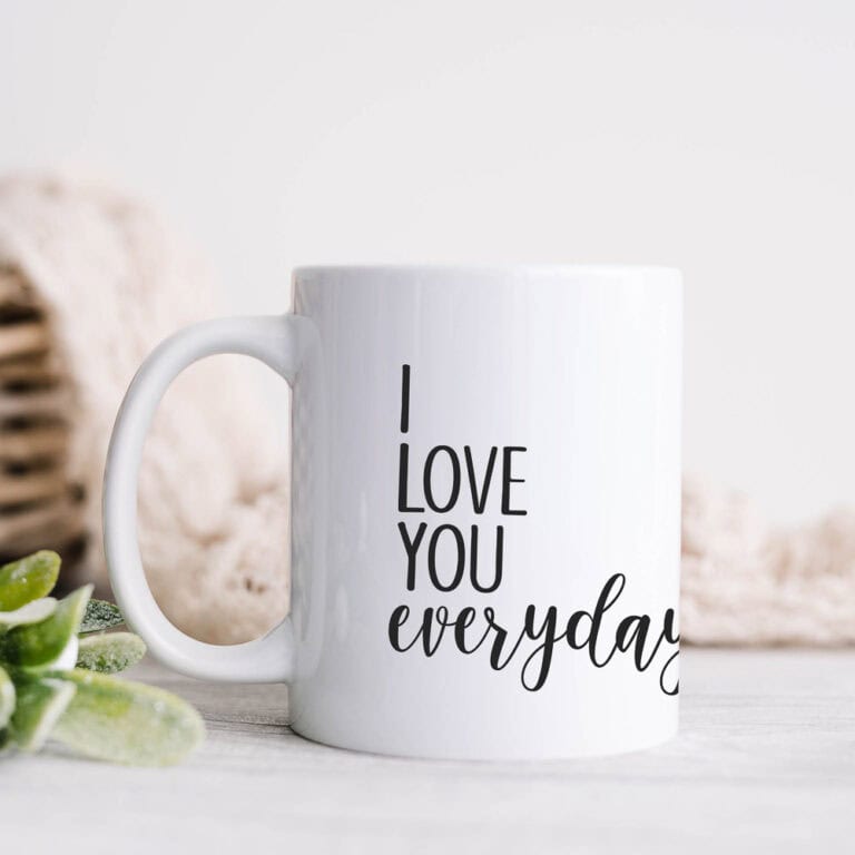 Κούπα Προσωποποιημένη, I Love you everyday