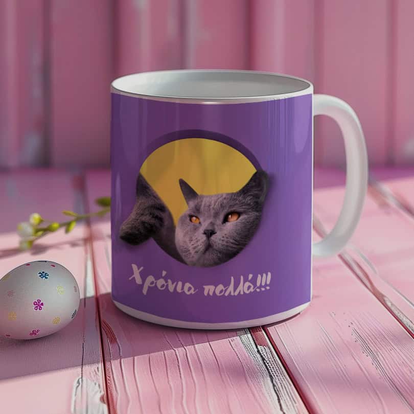 Κούπα Προσωποποιημένη, γατούλα an69