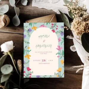 vintage invitation
