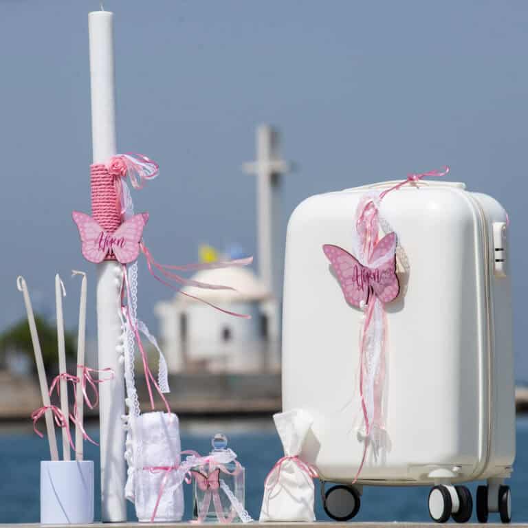 Βαπτιστικό Σετ για κορίτσι  Πεταλούδα k17