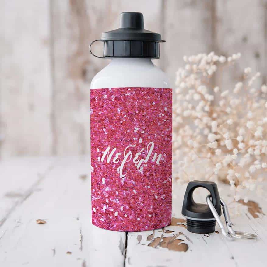 Ποδηλατικό Μπουκάλι 600ml με 2 Καπάκια Προσωποποιημένο 43 Strass